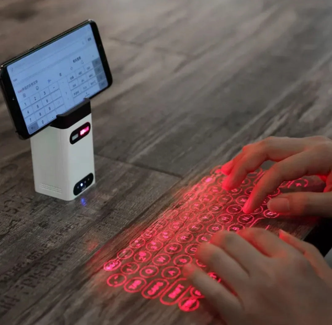 Laser keyboard