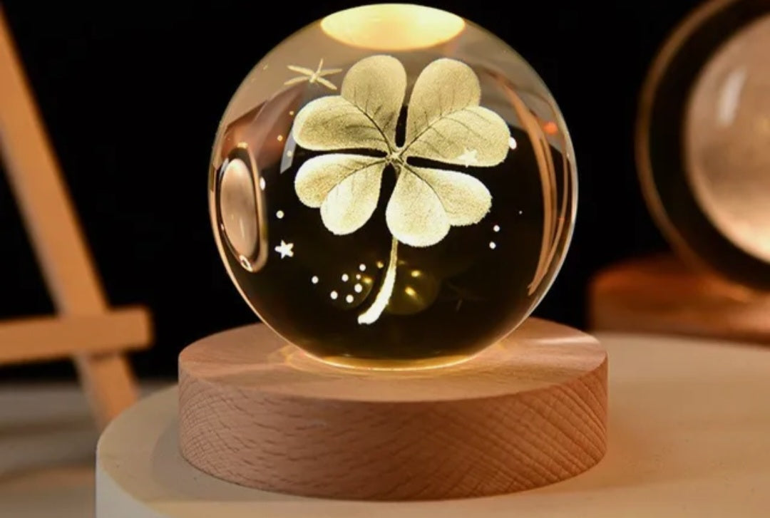 crystal galaxy night light